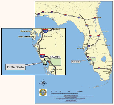 Map Of Punta Gorda Fl Punta Gorda-Port Charlotte Street Map | Punta Gorda Chamber Of Commerce