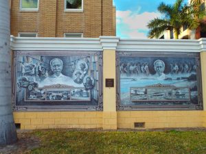 Mural Life and Times of George Brown, Punta Gorda FL